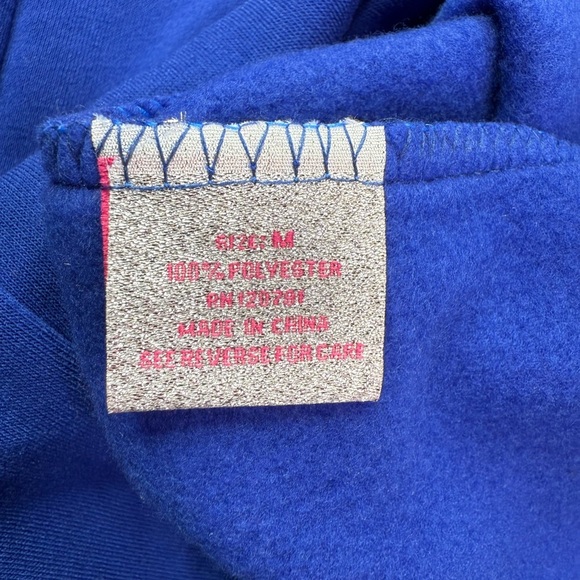 NWT Nike Blue White And Gray Tunic Sweatshirt Hoodie Size Medium - Picture 6 of 9